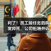 判了！员工接任务后病发猝死，公司拒赔并诉到法院（图3）