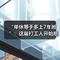 “单休等于多上7年班”：这届打工人开始抵制单休！（图2）