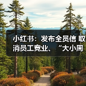 小红书：发布全员信 取消员工竞业、“大小周”工作安排（图4）
