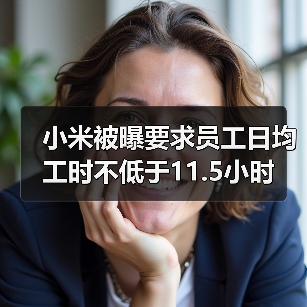 小米被曝要求员工日均工时不低于11.5小时（图2）