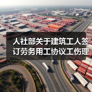 人社部关于建筑工人签订劳务用工协议工伤理赔的答复（2025）（图1）