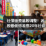 社保缴费基数调整！若按最低标准缴20年社保，退休后能领多少钱？（图3）
