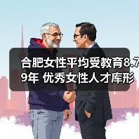 合肥女性平均受教育8.79年 优秀女性人才库形成（图2）