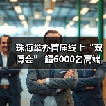 珠海举办首届线上“双博会” 超6000名高端人才在线洽（图1）