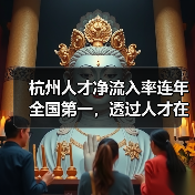 杭州人才净流入率连年全国第一，透过人才在杭留下的足（图1）
