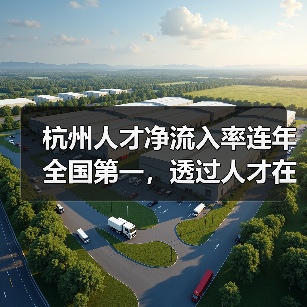 杭州人才净流入率连年全国第一，透过人才在杭留下的足（图2）
