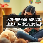人才供需两端活跃度加速上升 中小企业岗位多潜力大（图2）