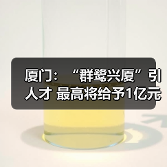 厦门：“群鹭兴厦”引人才 最高将给予1亿元项目资助（图3）