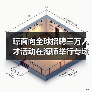 琼面向全球招聘三万人才活动在海师举行专场对接会（图4）