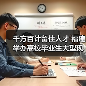 千方百计留住人才 福建举办高校毕业生大型现场招聘会(图2) 千方百计留住人才 福建举办高校毕业生大型现场招聘会(图2)