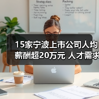 15家宁波上市公司人均薪酬超20万元 人才需求哪家旺?（图1）