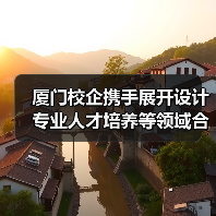 厦门校企携手展开设计专业人才培养等领域合作（图4）