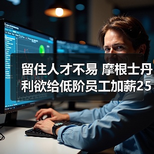 留住人才不易 摩根士丹利欲给低阶员工加薪25%（图1）