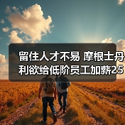 留住人才不易 摩根士丹利欲给低阶员工加薪25%（图2）