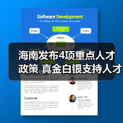 海南发布4项重点人才政策 真金白银支持人才团队建设（图2）