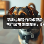 深圳成年轻白领求职最热门城市 期望薪资：9386元/月（图2）