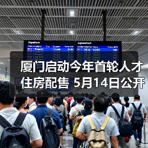 厦门启动今年首轮人才住房配售 5月14日公开摇号（图1）