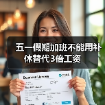 五一假期加班不能用补休替代3倍工资（图2）
