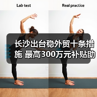 长沙出台稳外贸十条措施 最高300万元补贴助力企业拓市场（图3）