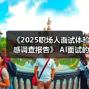 《2025职场人面试体验感调查报告》 AI面试的职场人反馈（图1）