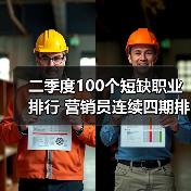 二季度100个短缺职业排行 营销员连续四期排第一(图2) 二季度100个短缺职业排行 营销员连续四期排第一(图2)