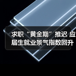 求职“黄金期”推迟 应届生就业景气指数回升（图4）