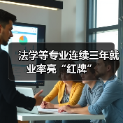 法学等专业连续三年就业率亮“红牌”（图3）