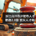 浙江台州在沪发布人才新政2.0版 顶尖人才将采用“一事（图4）